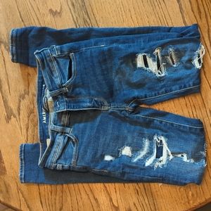 American Eagle Ripped Jeggings